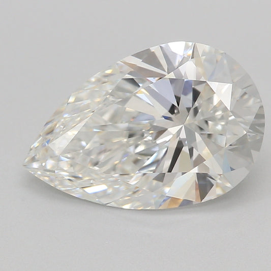 Lab-Grown Diamond 1.66ct, Pear, F, VVS2