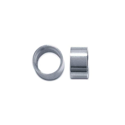 18K White Gold 2mm Round Tube Bezel Setting