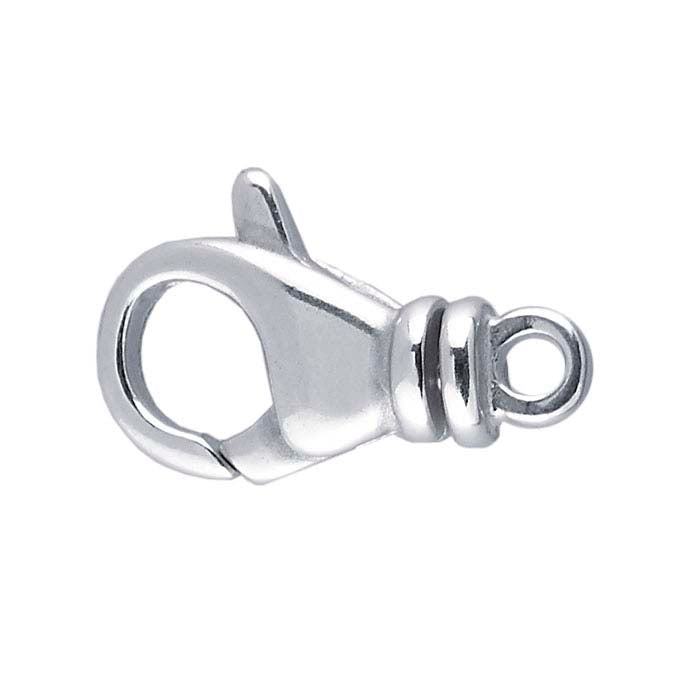 Sterling Silver 19 x 11,6 mm Svängbar Hummerlås