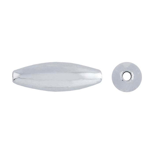 Sterling Silver 15 x 5 mm Melonpärla