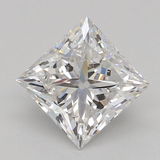Lab-Grown Diamond 1ct, Princess, E, SI1