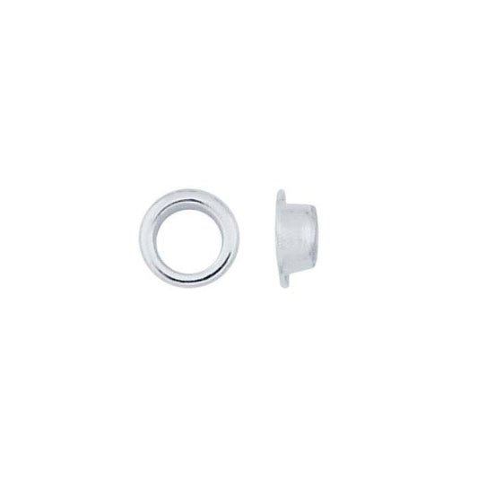 Sterlingsilver 3 mm pärlgrommet