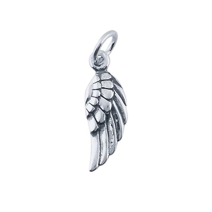 Sterling Silver Angel Wing Charm