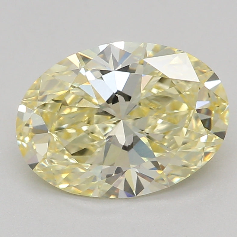 Lab-Grown Diamond 0.98ct, Oval, Yellow, VVS2