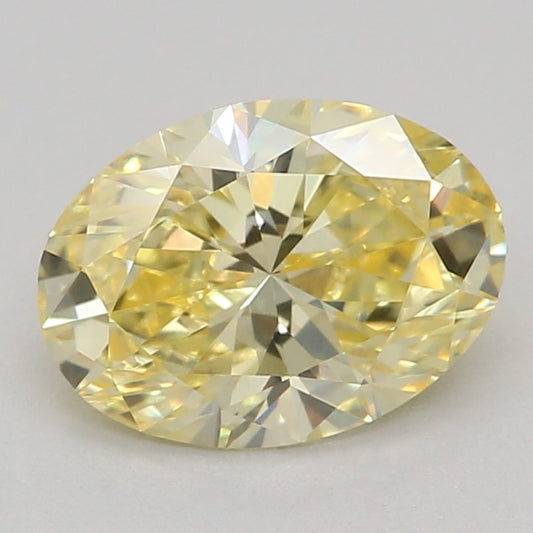 Lab-Grown Diamond 0.79ct, Oval, Yellow, VVS2