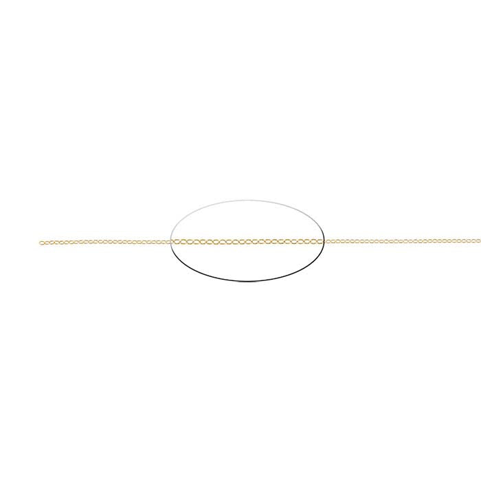 14/20 Yellow Gold-Filled Oval Cable Chain