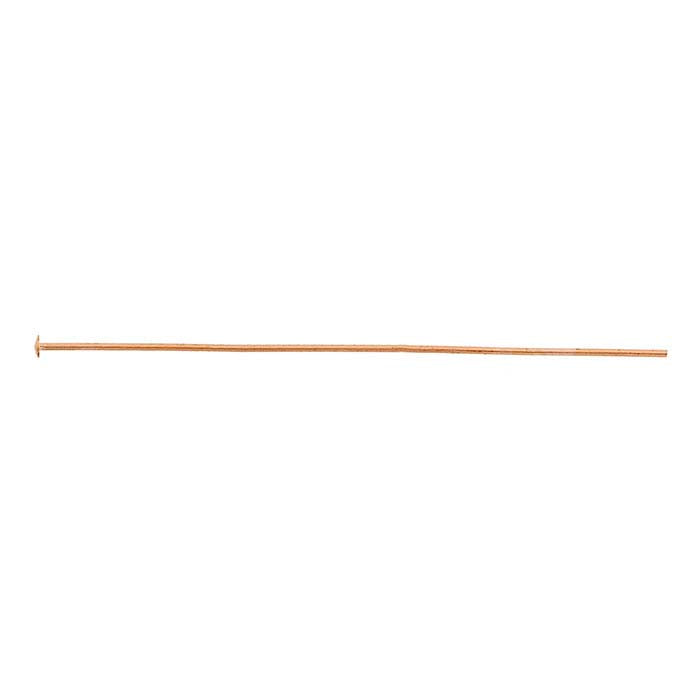 Copper 50.8mm Head Pin, 1/2-Hard