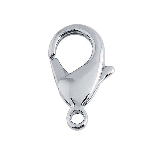 Zapięcie homara w kształcie kropli łzy ze stali nierdzewnej 23 x 13,3 mm z zamkniętym pierścieniem