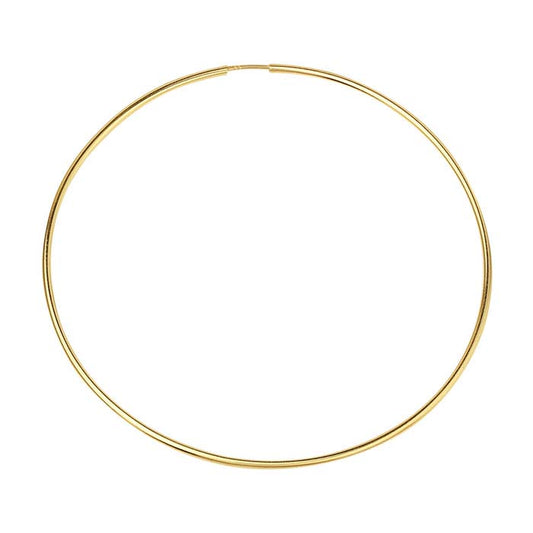 14/20 Yellow Gold-Filled Endless Hoop Earring