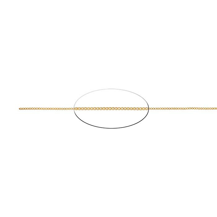 14/20 Yellow Gold-Filled Box Chain