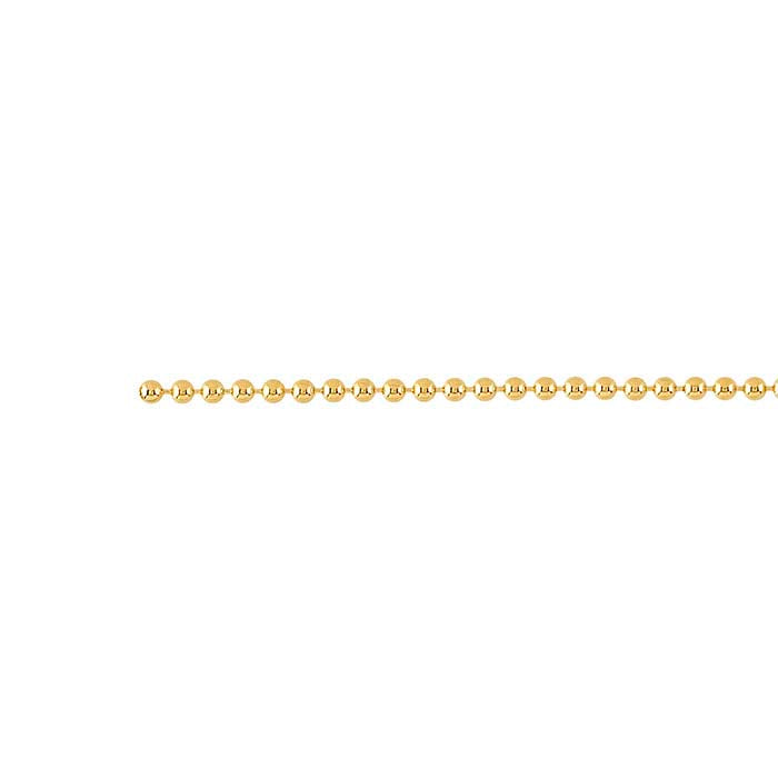 14/20 Yellow Gold-Filled Bead Chain