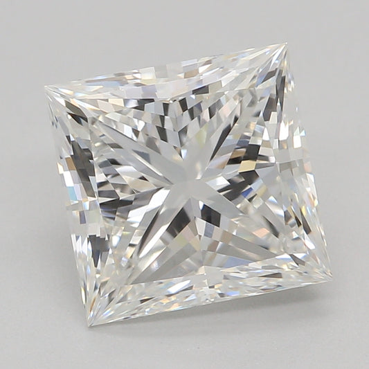Lab-Grown Diamond 1.90ct, Princess, F, VVS2