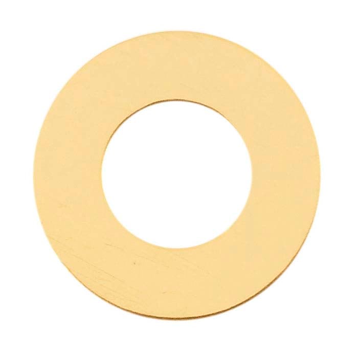 14/20 Yellow Gold-Filled Washer Stamping