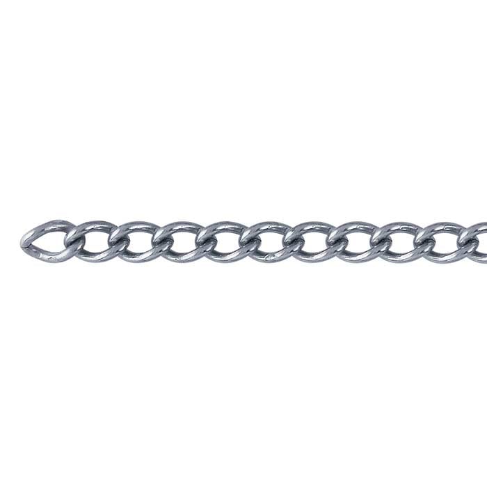 Catena Curb in Acciaio Inossidabile 4,4 mm, Bobina da 6,1 m