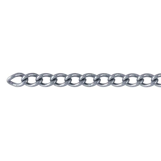 Catena Curb in Acciaio Inossidabile 4,4 mm, Bobina da 6,1 m