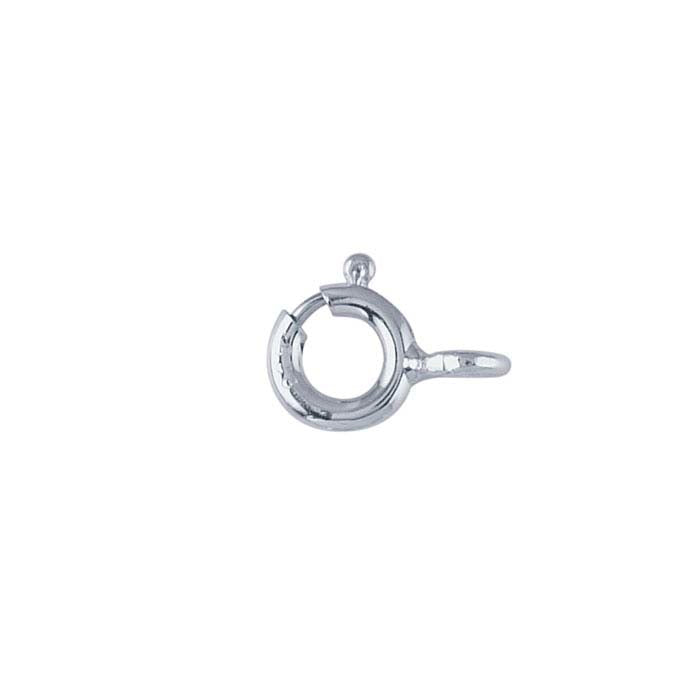 Spring Ring Clasp, with Ring