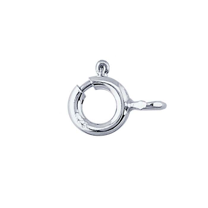 Spring Ring Clasp with Ring