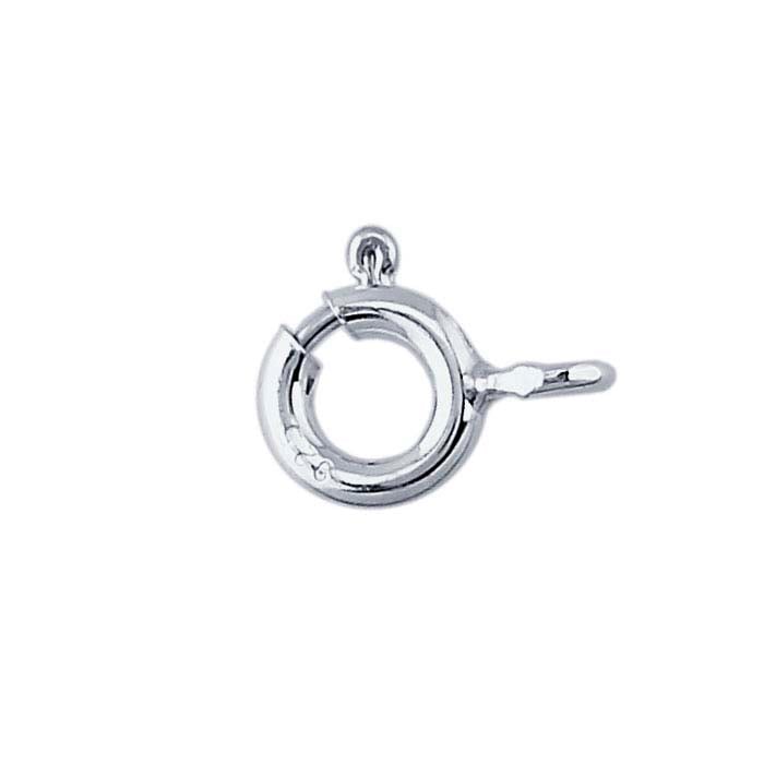 Spring Ring Clasp, with Ring