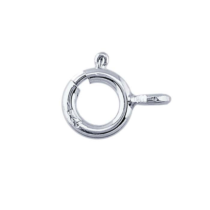 Spring Ring Clasp with Ring