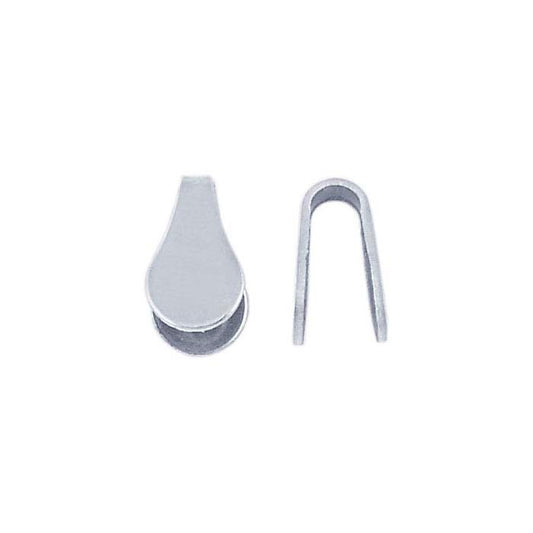 Sterling Silver Flat End Cap