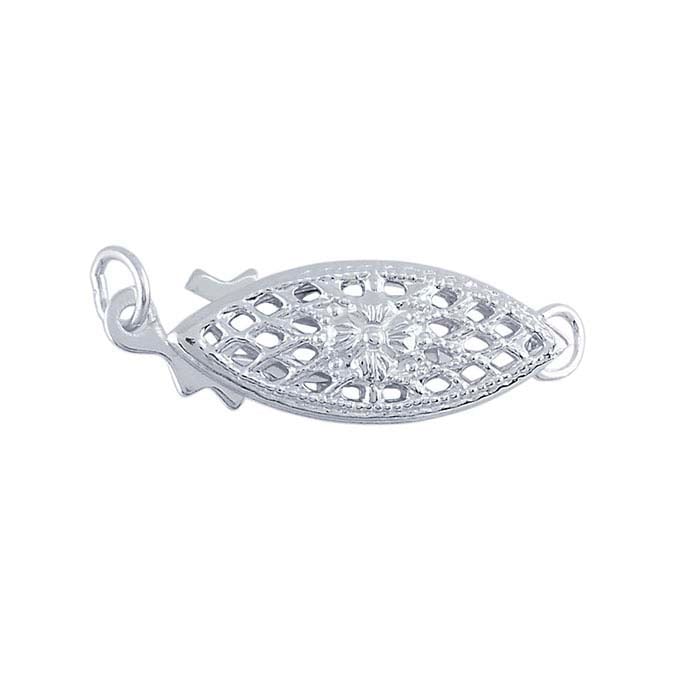 Marquise Filigree Safety Clasp