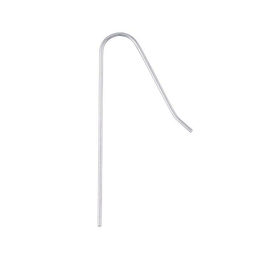 Sterling Silver Ear Wire with Long Leg