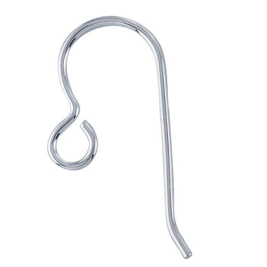 Sterling Silver Heavy Ear Wire with Loop