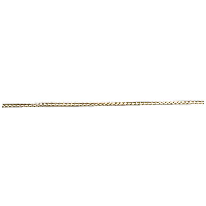 Nickel Foxtail Double-Strand Beading Chain, By the Foot