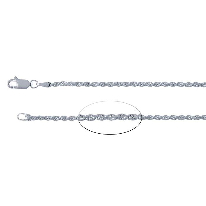 Sterling Silver French Rope Chain
