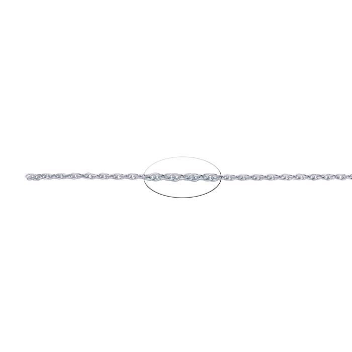 Sterling Silver 1,85 mm Repkedja, Per Fot