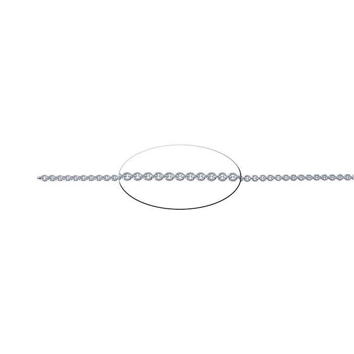 Sterling Silver Round Cable Chain