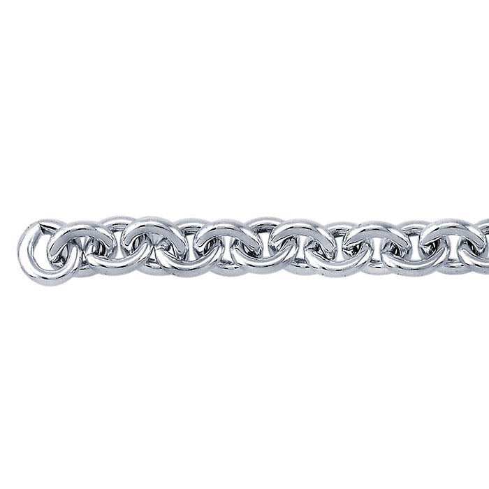 Sterling Silver Round Cable Chain