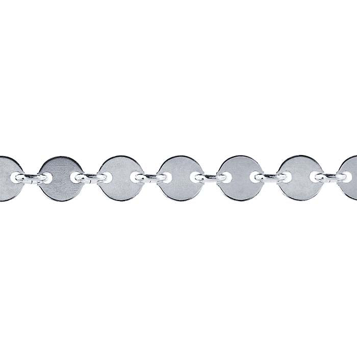 Sterling Silver 4mm Circle Link Chain