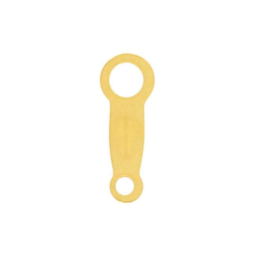 14/20 Gelbgold gefülltes 8 x 3 mm Kettenanhänger