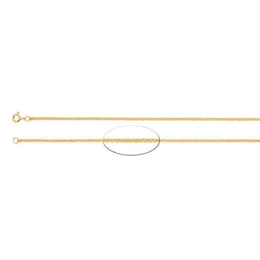 14/20 Yellow Gold-Filled 1.8mm Round Double-Cable Chain