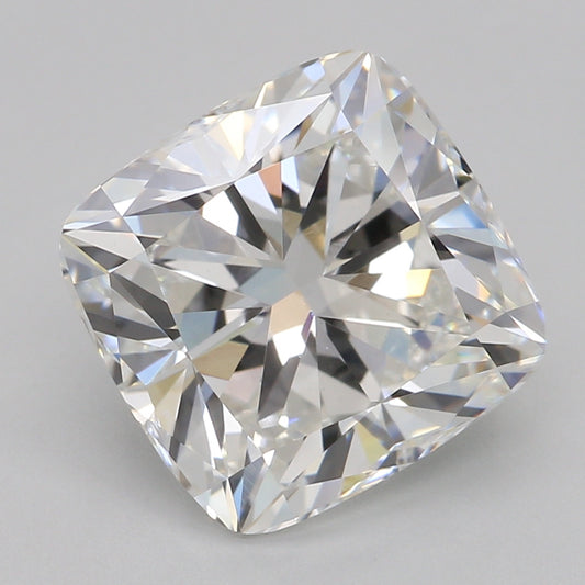 Lab-Grown Diamond 2.78ct, Cushion Mod, F, VVS2