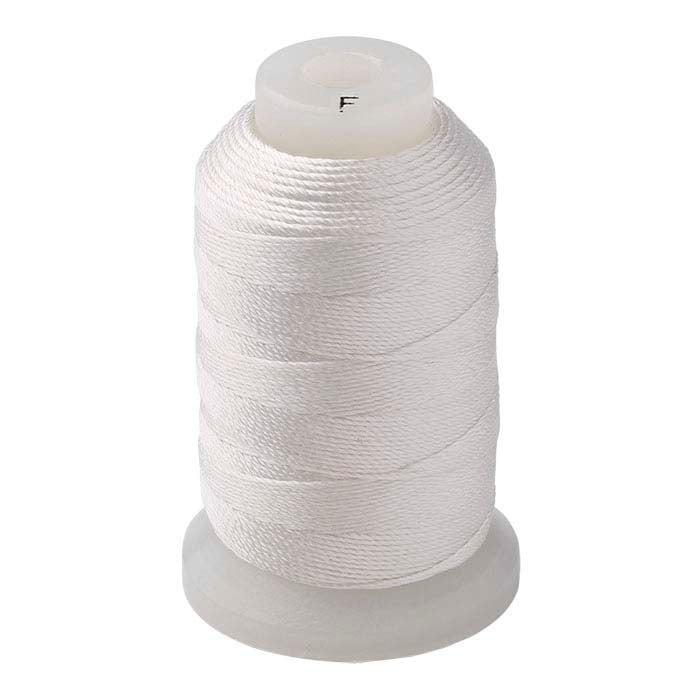 White Silk Bead Cord