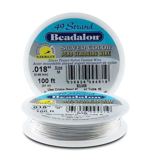Beadalon® Professional Series 49-Strand Silver Color Wire
