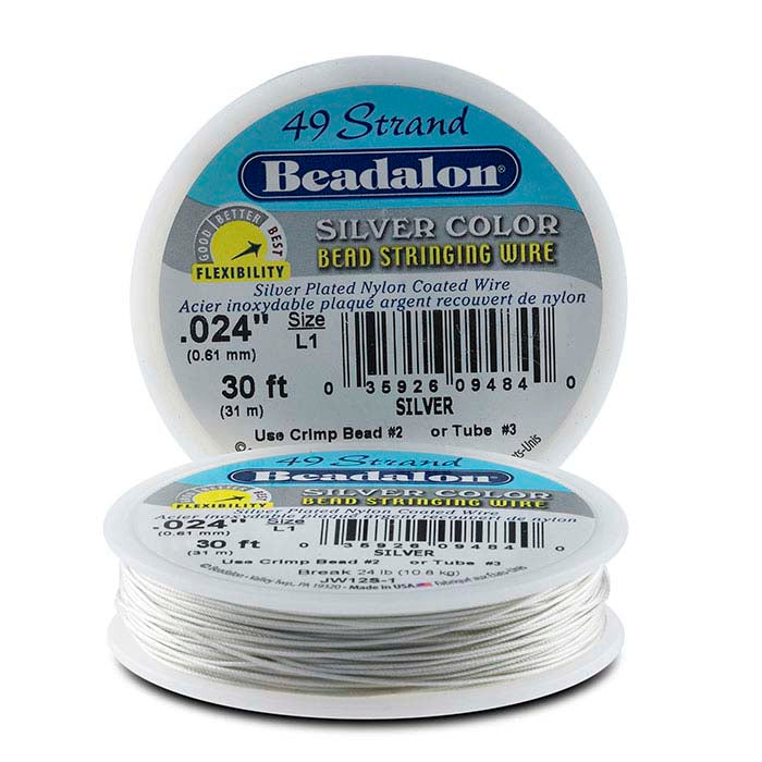 Beadalon® Professional Series 49-Strand Silver Color Wire