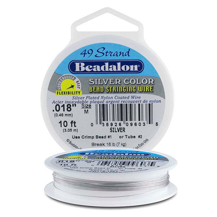 Beadalon® Professional Series 49-Strand Silver Color Wire