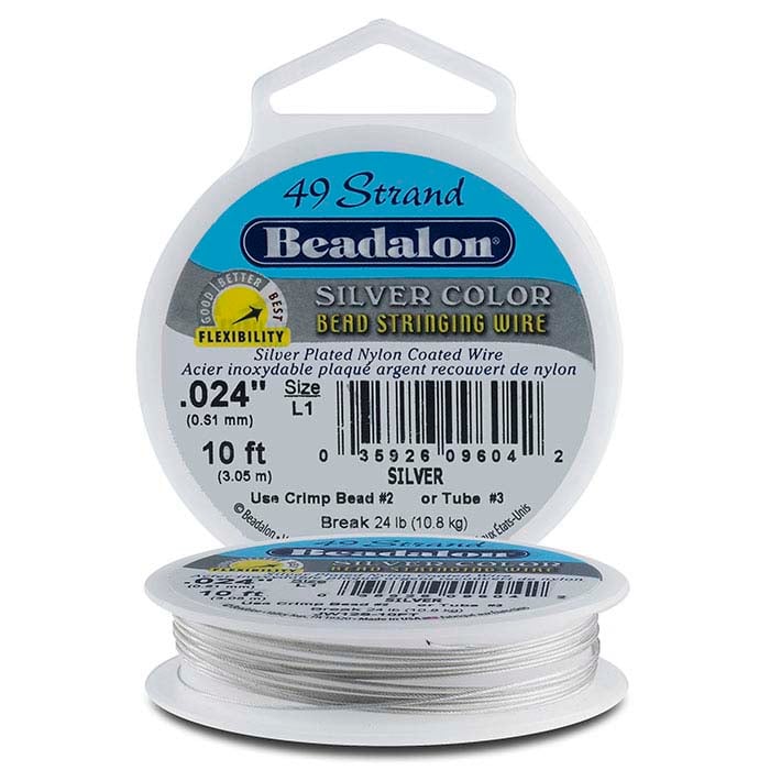 Beadalon® Professional Series 49-Strand Silver Color Wire