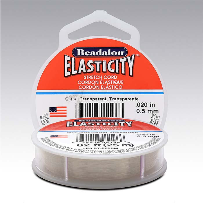 Beadalon® Elasticity™ Clear Stretch Cord