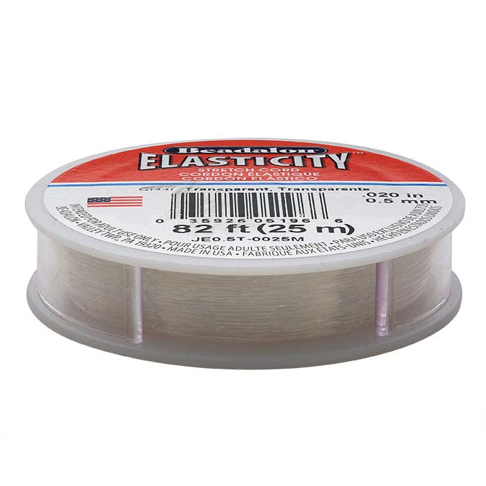 Beadalon® Elasticity™ Clear Stretch Cord
