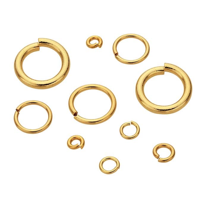 Anello di giunzione tondo 6mm in oro giallo 14/20 gold-filled