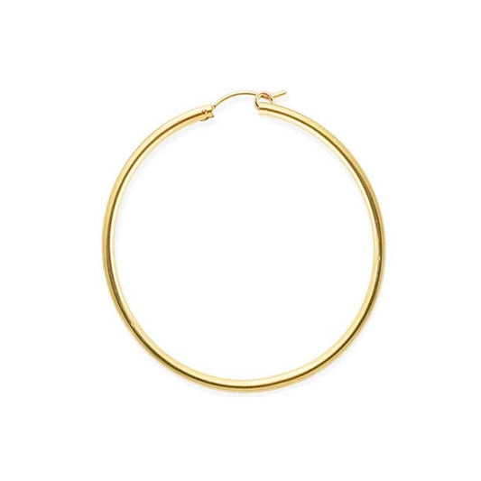 Filled Hoop Earring