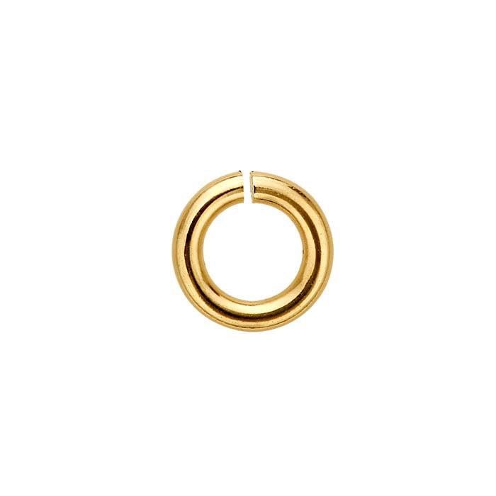 14/20 Guld Fyllt Guldfärgat 2,4 mm Rund Hoppring