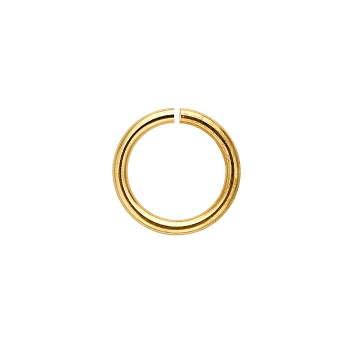 Anello di giunzione tondo 6mm in oro giallo 14/20 gold-filled