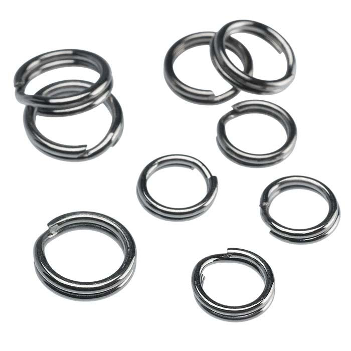 Anello diviso rotondo in acciaio inossidabile 5,1 mm