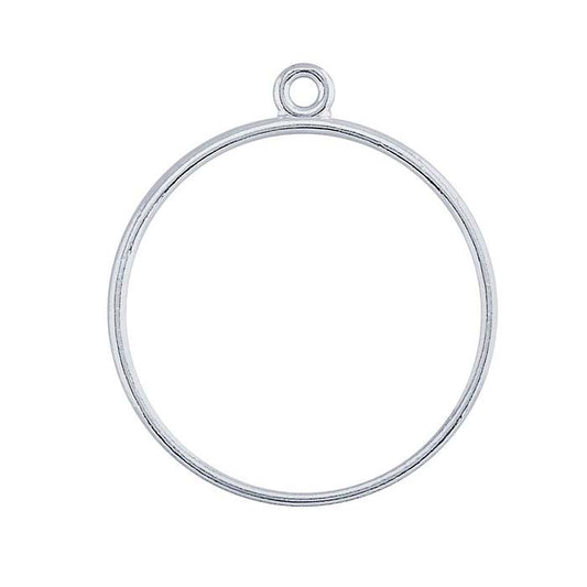 Sterling Silver Round Component