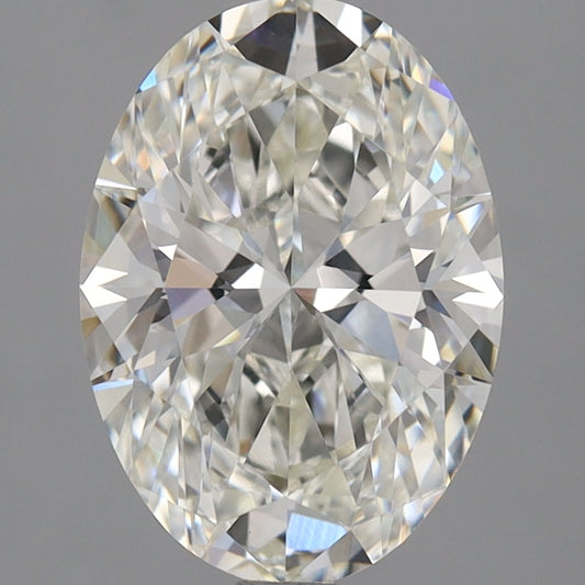 Lab-Grown Diamond 2.55ct, Oval, H, VVS2